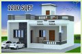 How big is a 1200 sq ft house?