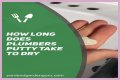 How long does it take for spot putty to dry?
